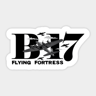 B17 Flying Fortress Sticker